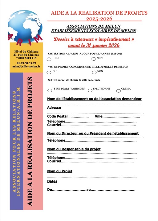 Image aide aux projets