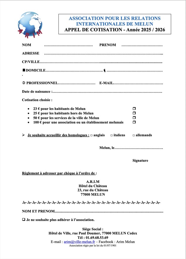 Adhésion