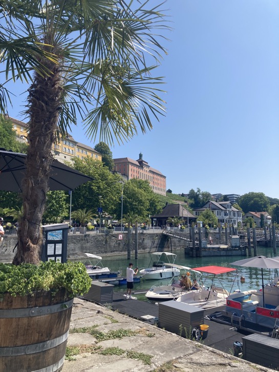 19. Vue depuis le port de Meersburg